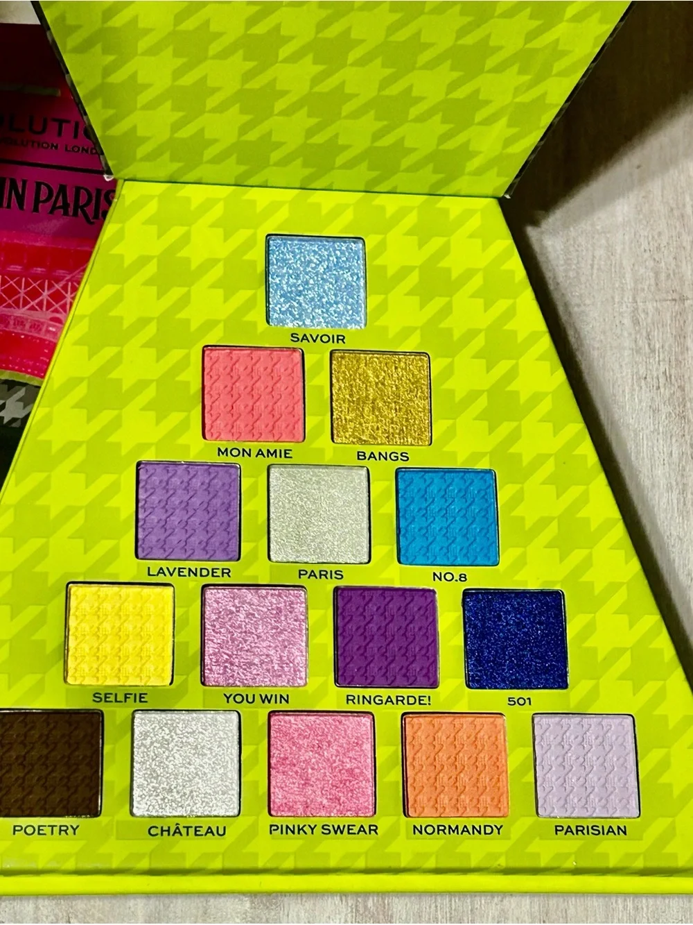 Emily in Paris eyeshadow palette